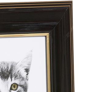 Serene Eco-Friendly Matte White Wood Vertical Wavy <b>Frame</b> - Product Image 3