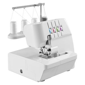 Macchina da Cucire Overlock a 2-3-4 Fili con 1250 Punti al Minuto e Alimentazione Differenziale Regolabile 0.7-2 - Product Image 6
