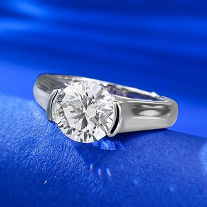 Premium Quality Classic <b>Solitaire</b> Diamond <b>Ring</b> Ideal for Proposals Weddings and Romantic Gifts Available for Export Price - Product Image 1