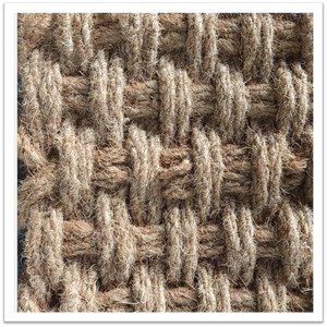 High Quality Machine Made Classic Coconut <b>Coir</b> Fiber Eco-Friendly Entrance <b>Mat</b> for Hotels Homes & Resorts - Product Image 1