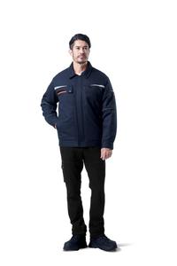 เสื้อแจ็คเก็ตทำงานแบบมีฉนวนกันความร้อน TB-511 ยี่ห้อ TBUC ผลิตในเกาหลี แบบ OEM/ODM ผ้า TR สะท้อนแสงสูง พร้อมบุไมโครแพดดิ้ง - Product Image 2