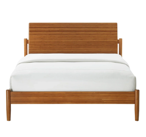 Auberge du Soleil - Estructura de Cama Moderna y Minimalista de Madera de Teca Sólida, Ecológica y Duradera, Tamaño King, Muebles para Dormitorio Interior - Product Image 2