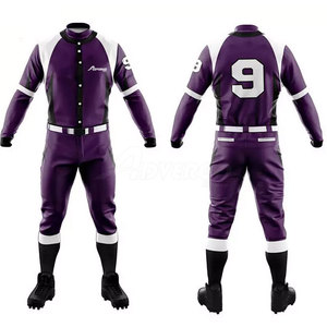 Impression de logo personnalisé, design unique, service OEM, uniforme de baseball, best-seller, prix de gros, uniforme de baseball à prix avantageux - Product Image 1
