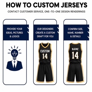 Uniforme de Baloncesto Estampado, Diseño Personalizado por Sublimación, Conjunto de Camiseta y Pantalones Cortos, Transpirable, Ligero, de Secado Rápido, Duradero y Antideslizante - Product Image 3