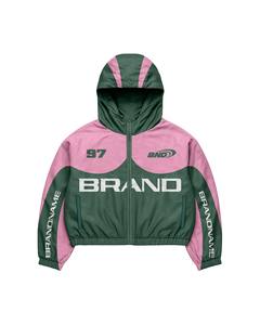 Custom Sweatsuit Windbreaker Set Nylon Tracksuit Oversized Lightweight Cut and Sew <b>Zip</b> <b>up</b> <b>Jacket</b> and Nylon Pants Windbreaker Set - Product Image 4