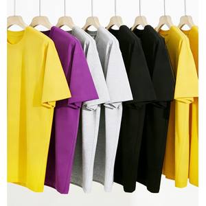 Bangladesh China Factory Price 180g Polyester Short Sleeve <b>T</b> <b>Shirt</b> Crew Neck Loose Fit Solid Color Advertising Printed <b>T</b> <b>Shirt</b> - Product Image 1