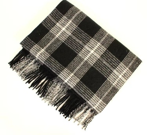 Écharpe longue pour homme 100 % acrylique, fabrication usine, mode hiver, classique, tricotée, rayée, imprimée, en jersey - Product Image 2