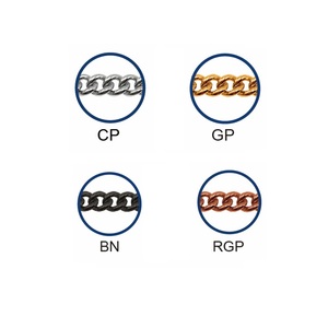 Quality Classic Adjustable Copper Gold Solid Pattern Eco-Friendly Half Snake Chain Functional Martingale Dog <b>Collar</b> for Pets - Product Image 4