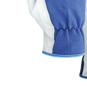 Premium Cowhide Leather Work <b>Gloves</b> Heavy Duty Industrial Construction Gardening Safety - Product Image 2