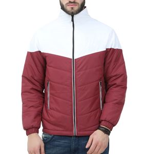 <b>Men's</b> Color Block <b>Puffer</b> <b>Jacket</b> Stand Collar Zipper Closure Windproof Thick Polyester Winter Casual <b>Puffer</b> <b>Jackets</b> For <b>Men's</b> - Product Image 6