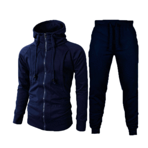Nuevo conjunto de chándal con cremallera para hombre, sudadera y pantalones de chándal, traje deportivo, ropa deportiva para correr - Product Image 3