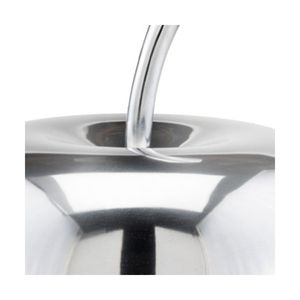 Sculpture de pomme minimaliste, décoration artistique de table pour salon, faite à la main, 1 pièce - Product Image 5