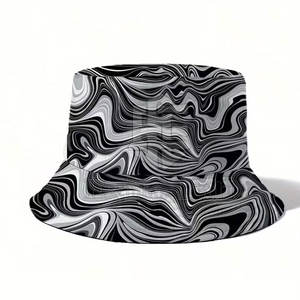 Sombreros de cubo personalizados de alta calidad para mujer, sombreros de cubo estampados, logotipo personalizado, precio al por mayor - Product Image 6