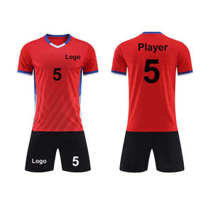 Uniformes de Fútbol Personalizados 100% Poliéster, Transpirables, Ligeros, con Cuello en V, Servicio OEM/ODM - Product Image 4