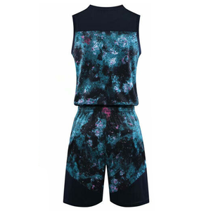 Uniforme de basket-ball de haute qualité pour hommes, vêtements de sport à séchage rapide, uniforme de basket-ball d'équipe en gros - Product Image 2