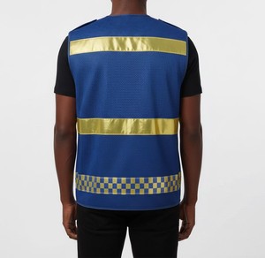 Gilet de sécurité réfléchissant personnalisé, gilet de travail haute visibilité avec bande réfléchissante pour les travailleurs industriels - Product Image 2