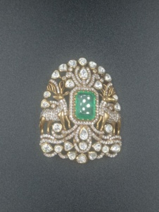 Broche de luxe en argent Amaira Jewels, motif paon, taille émeraude, diamant poire, bijoux fins unisexes, cadeau - Product Image 5