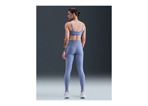Ensemble de soutien-gorge de sport sans couture pour femme, bleu clair, col rond, maintien optimal, pour yoga et fitness, antibactérien - Product Image 2