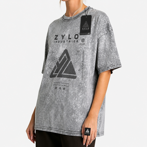Premium Quality O Neck Short Sleeve Women's T-Shirts Summer Wear <b>Hip</b> Hop Streetwear 100% Cotton Appliques Custom Colors - Product Image 3