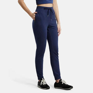 Pantalones Deportivos de Senderismo para Mujer, Cintura Alta, Cordón Ajustable, Puños Elásticos, Bolsillos Laterales, Transpirables, Nailon y Spandex - Product Image 2