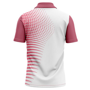 Polos en tissu respirant de haute qualité pour hommes, impression intégrale par sublimation - Product Image 2