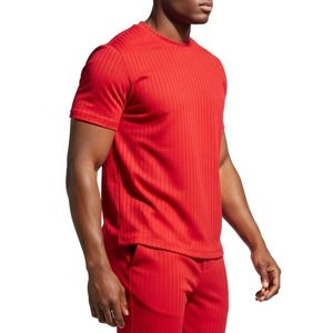 Ensemble T-shirt et short pour homme, haute qualité, 100% polyester, col rond, manches courtes, tissu satiné, imprimé numérique, fusion sans couture - Product Image 6