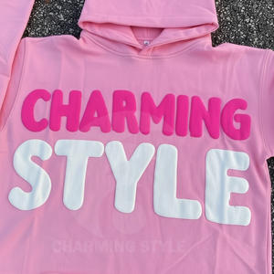 Sweat à capuche personnalisé pour homme, style hip-hop, hiver, uni, imprimé, 100% coton, coupe classique, épais, service OEM - Product Image 3