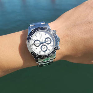 Reloj de Pulsera de Acero Inoxidable con Logotipo Personalizado de Fábrica de Alta Calidad, Reloj de Moda con Cristal de Zafiro, Automático, Sumergible, 40 mm, 100 Bares, Resistente al Agua - Product Image 4