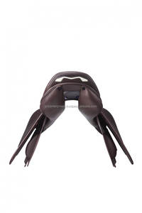 Selle de dressage en cuir de qualité supérieure Plusieurs couleurs et tailles disponibles-Taille du siège 14 "-18" - Product Image 4