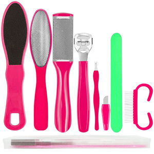 ชุดอุปกรณ์ทำเล็บขายดี ชุดทำเล็บมือและเล็บเท้า วัสดุหนัง PU ชุดเครื่องมือทำเล็บ ชุดตัดเล็บ - Product Image 1