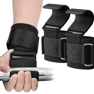 Ganchos de Neopreno Ajustables de Alta Resistencia para Levantamiento de Pesas, Soporte para Muñecas, Agarre Antideslizante para Peso Muerto, Dominadas y Entrenamiento de Fuerza PROFIT - Product Image 1