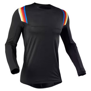 เสื้อเจอร์ซีย์มอเตอร์ไซค์แบบสั่งทำพิเศษ สำหรับขับขี่ออฟโรด MX แข่งรถ คุณภาพสูง ผลิตจากโพลีเอสเตอร์ 100% ระบายอากาศได้ดี ไซส์ใหญ่ แขนสั้น น้ำหนัก 140 กรัม รับผลิตแบบ OEM - Product Image 2