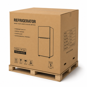 Boîte en carton sur mesure de grande taille pour réfrigérateur, vente en gros - Product Image 1