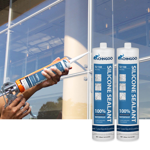 Scellant silicone neutre résistant aux intempéries SJ-168 pour le jointement des murs-rideaux en verre, des fenêtres et des façades - Product Image 3