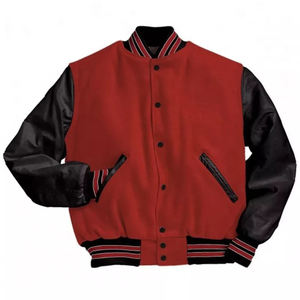 Embroidery <b>Jackets</b> Custom Printing Long Sleeve <b>Men's</b> <b>Baseball</b> <b>Jacket</b> <b>Men</b> Plain Blank Letterman <b>Jackets</b> - Product Image 6