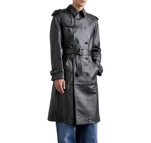 Veste courte d'hiver pour femme, style streetwear, respirante, en cuir noir, matelassée, imperméable, pour homme 2026 - Product Image 1