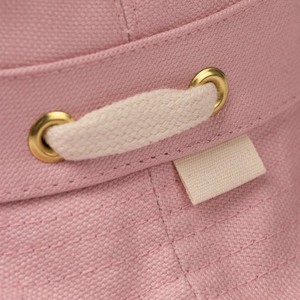 Chapeau Bob en Toile de Coton Rose Safari à Oeillets Respirants, Décoration Boutonnée, Unisexe, Décontracté, Printemps-Été, Vente Chaude - Product Image 3