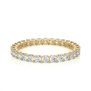 Anillo de Diamantes de Oro Sólido de 18K con Corte Redondo de 1.04 Quilates, Creado en Laboratorio, Joyería Fina de Diamantes, Alta Demanda para Compradores Mayoristas - Product Image 5