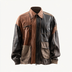 Veste en cuir de haute qualité, très élégante et stylée - Product Image 3