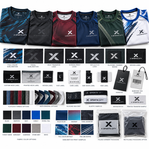 Rashguards personnalisés pour hommes avec étiquette privée |   Anti-UV, respirant, Spandex/Polyester |   Service OEM/ODM |   Vêtements de sport à manches longues - Product Image 2