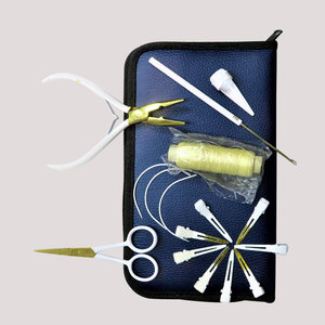 Kits professionnels d'extensions capillaires, équipement complet de salon et accessoires de beauté, installation, retrait et coiffage d'extensions capillaires - Product Image 3