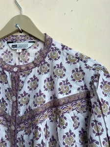 Women Vintage Casual Woven Embroidery Anti-Wrinkle Eco-Friendly Tank <b>Top</b> and Travel Wear Cotton - Product Image 6