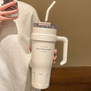 New Large-Capacity 1182ml 304 Stainless Steel <b>Insulated</b> Water Bottle Portable Travel <b>Mug</b> for Men and Women Ideal for Car Use - Product Image 3
