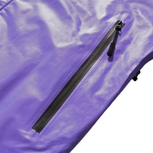 Veste coupe-vent d'hiver pour homme de haute qualité, style streetwear, avec capuche thermosensible, manches longues, fermeture éclair, logo frontal - Product Image 4