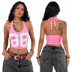 Maillot de sport court personnalisé par sublimation 100 % polyester pour femme, haut de gamme pour équipe, fabrication OEM, marque privée, faible MOQ - Product Image 1