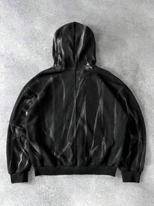 Sweat-shirt à capuche ample pour homme, style décontracté streetwear, idéal pour la gym, en tissu épais, confortable pour l'hiver. - Product Image 2