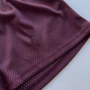 กางเกงขาสั้นผู้ชายแบบแห้งเร็วพิมพ์โลโก้ได้ กางเกงเบสบอลตาข่ายเรียบๆ กางเกงขาสั้นเปล่าสำหรับผู้ชาย - Product Image 6