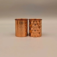 Tasse à boire en cuivre de luxe |   Gobelet à eau en métal artisanal |   Conception personnalisée |   Fabricant en gros