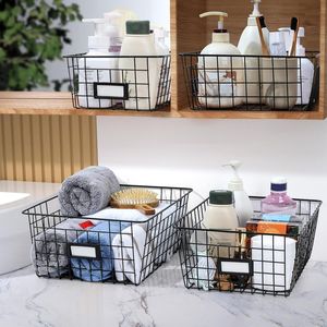 6 Pack <b>Wire</b> <b>Baskets</b> for Kitchen Pantry Organization and Storage Kitchen Organizer - Product Image 4