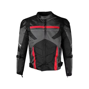 Veste de moto respirante en Cordura, design personnalisé, couleur unie, dernière collection. - Product Image 1